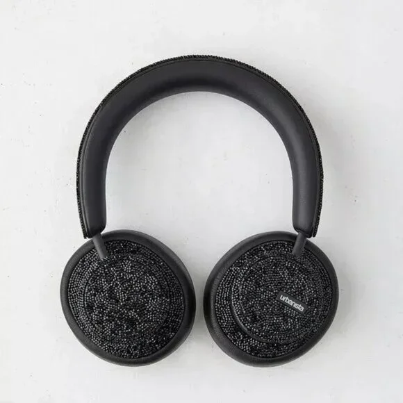 🖤 Urbanista Swarovski Crystal Embellished Miami Wireless Headphones Black - Picture 3 of 15